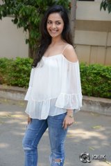 Richa Pallod at Malupu Movie Success Meet
